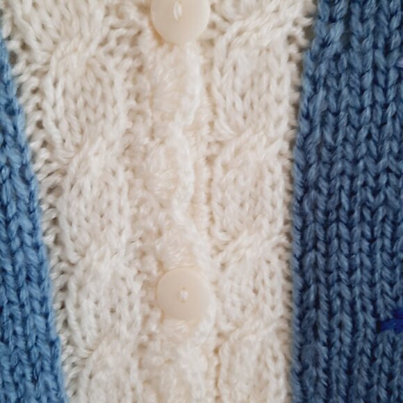 Vintage Huntington Ridge Knit Vest Size L - Picture 5 of 7